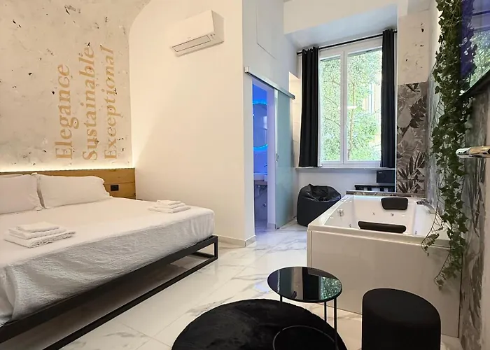 Ese Luxury - Private Jacuzzi Near Termini, Perfect For Relaxing 4* Roma