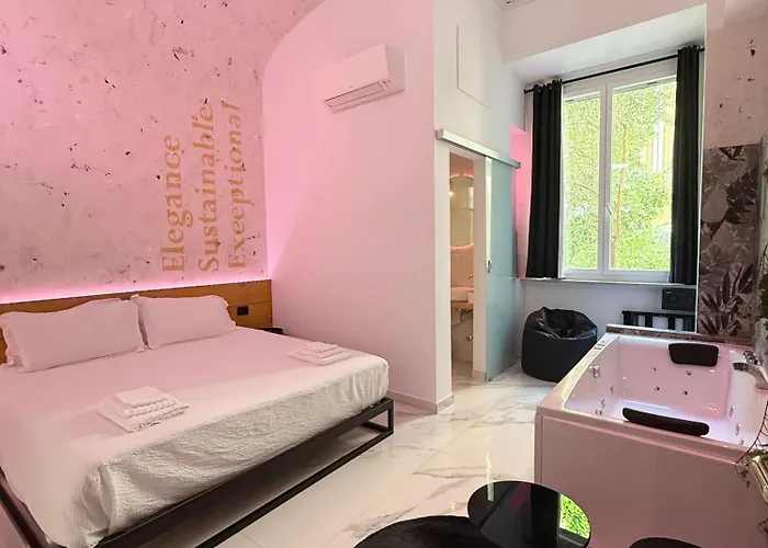 Ese Luxury - Private Jacuzzi Near Termini, Perfect For Relaxing Affittacamere Roma